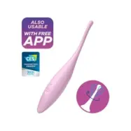 Satisfyer Twirling Joy Clit Tip Vibrator Pink