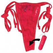 Screaming O Panty Vibe Fjärrstyrda Vibrerande Trosor   - Röd