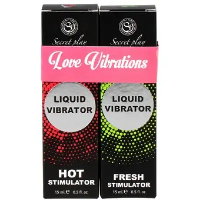 Secret Play Love Vibrations Liquid Vibrator Naturel