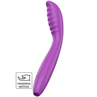She.E.O. Tapping G-Spot Vibrator Purple
