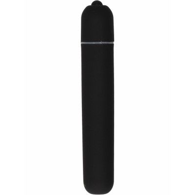 Shots Toys: Bullet Vibrator, Extra Long, svart