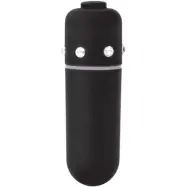 Shots Toys: Diamond Bullet, Vibrator, svart