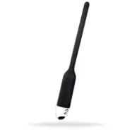 Silikon Dialator Vibrator Black
