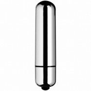 Sinful Silver Bullet Vibrator 10-Speed Medium   - Silver