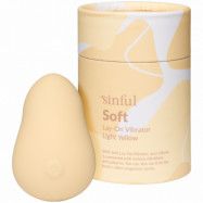 Sinful Soft Lay-On Vibrator - Yellow