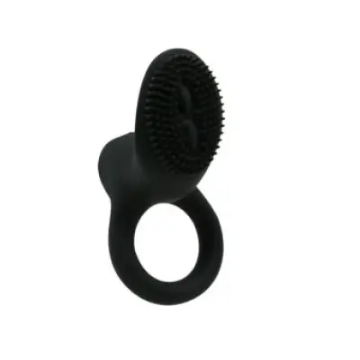 PRETTY LOVE - COBRA VIBRATOR RING BLACK