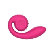 SNAIL VIBE - GIZI LITE DUAL G-SPOT & CLITORAL PINK VIBRATOR
