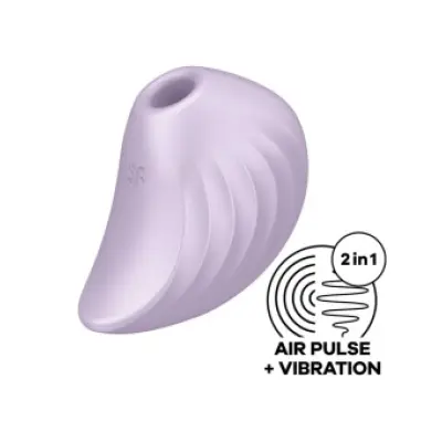 Satisfyer Pearl Diver Air Pulse Stimulator & Vibrator Violet