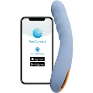 Svakom Connexion: Ava Neo, Interactive Thrusting Vibrator, blå