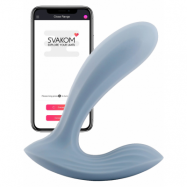 Svakom: Erica, Wearable Vibrator with App, blå