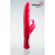 Taboom Butterfly Vibrator - Rosa