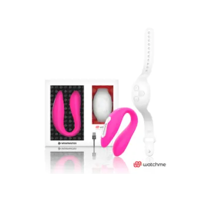 Wearwatch Watchme Dual Technology Vibrator Fuchsia / Snow
