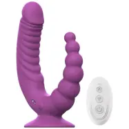 Teazers: Double Vibrator with Suction Cup