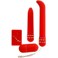 Toy Joy: Diamond Red Giftset, Vibratorer &amp; Fjärrkontroll