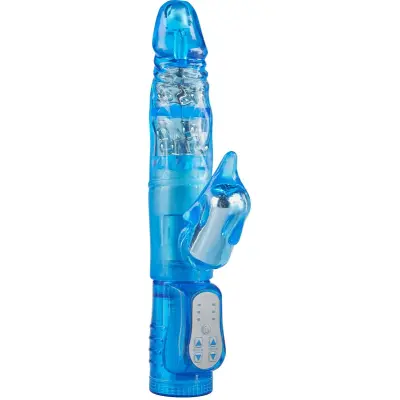 Toy Joy: Twinturbo Dolphin Vibrator, blå