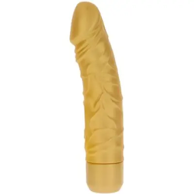 Toyjoy Gold Dicker Original Vibrator 20 Cm Gold