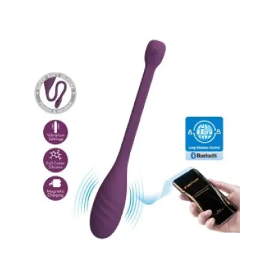 Pretty Love Leviathan App Controlled Vibrator Purple