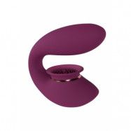 Twitch 3 Vibrator and Suction, Burgundy