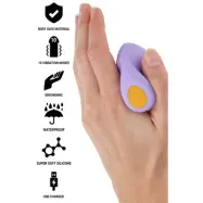 Ursula Stimulator 10 Vibrations Purple
