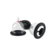 VIBR NIPPLE PLEASURE CUPS BLACK