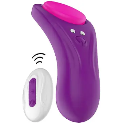 Vibrant Bliss Magnetic Clip Panty Vibrator With Remote