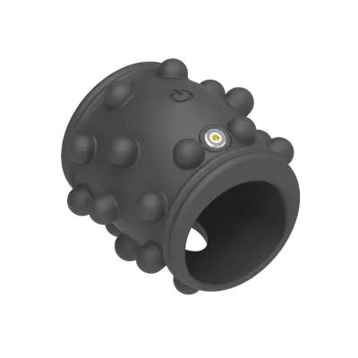 Vibrating Dotted Silicone Cock Sleeve