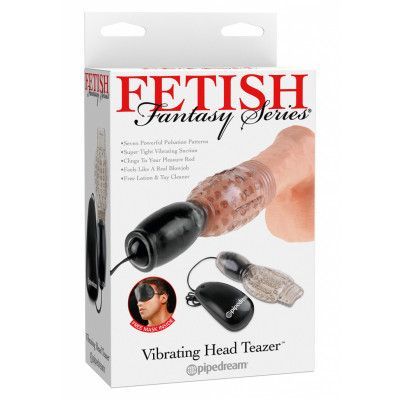 VIBRATING HEAD TEAZER BLACK