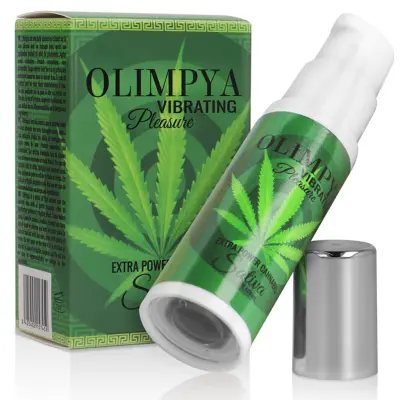 Vibrating Pleasure Extra Sativa - Glidmedel & Flytande Vibrator med Sativafröolja 6 ml