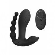 VIVE Kata Triple Action Penetration Vibrator, Svart