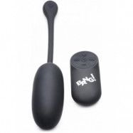 XR Brands Bang: 28X Plush Egg with Remote, svart