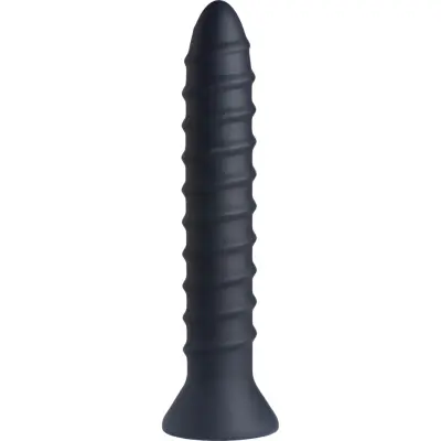 XR Master Series: Power Screw, 10x Spiral Silicone Vibrator