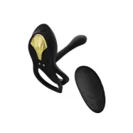 Zalo Bayek Vibrating Couples Ring Black