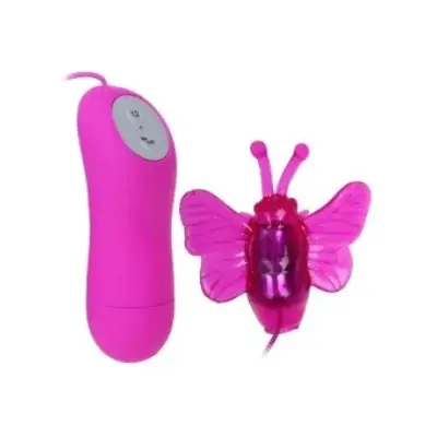 Baile Cute Secret Butterfly Stimulator Vibrator 12V