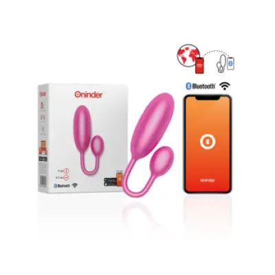 ONINDER - DENVER VIBRATING EGG PINK 7 X 2.7 CM FREE APP