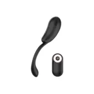 Coquette Chic Desire Vibrating Egg Remote Control Rechargeable Black/ Gold