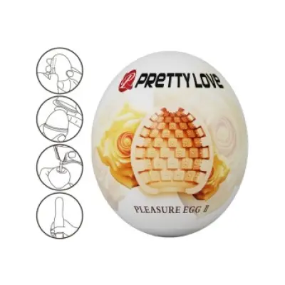 Pretty Love Male Masturbator Egg Flesh