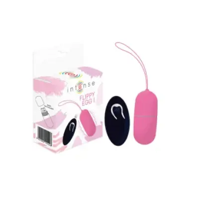Intense Flippy I Vibrating Egg With Remote Control Pink