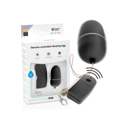 Online Remote Controlled Vibrating Egg Black
