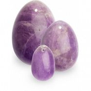 La Gemmes: Yoni Egg Set, Pure Amethyst