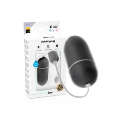 Online Waterproof Vibrating Egg Black