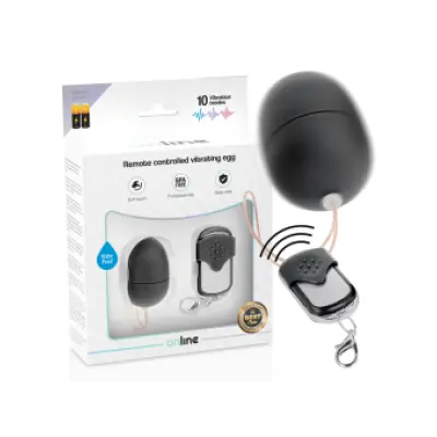 Online Remote Control Vibrating Egg S Black