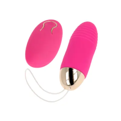 Ohmama Remote Control Vibrating Egg 10 Speeds Pink