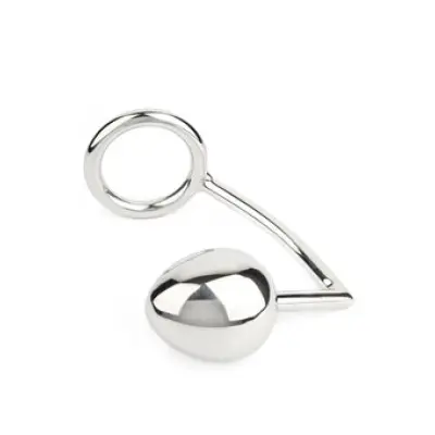 Mr. Steel Ass Hitch Egg 50 Mm / Ring 50 Mm Silver