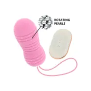 Ohmama Remote Control Egg 7 Modes Rotation Pink