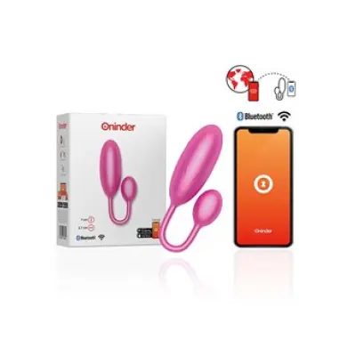 Oninder Denver Vibrating Egg + App Pink