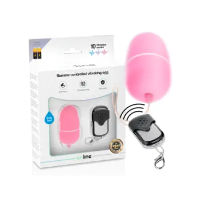 Online Remote Control Vibrating Egg M Pink