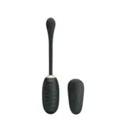 Pretty Love Doreen Luxury Rechargeable Vibrating Egg Black Remote Control