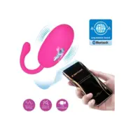 Pretty Love Doreen Rechargeable Vibrating Egg Magenta Remote Control