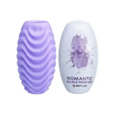 Pretty Love Double Sided Lilac Masturbator Egg