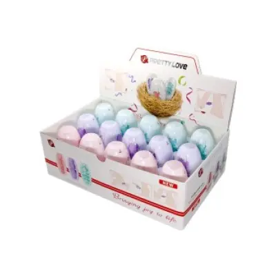 Pretty Love Double Sided Masturbator Egg 15 Units